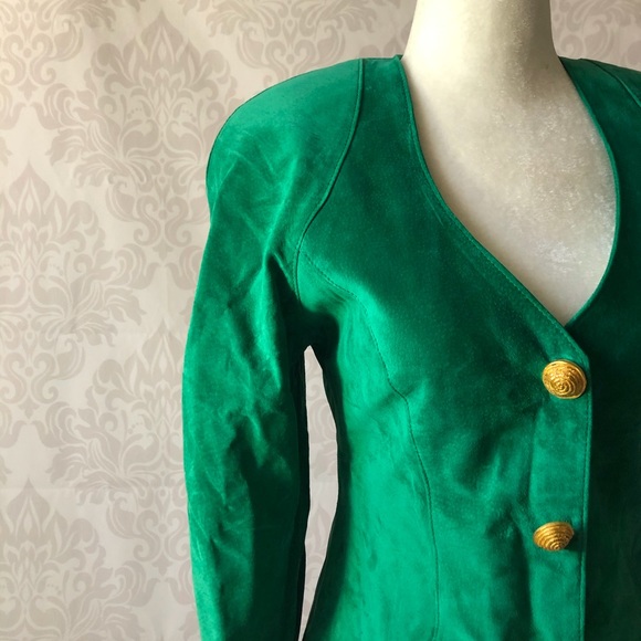 Vintage 80s Danier suede jacket - Picture 8 of 16